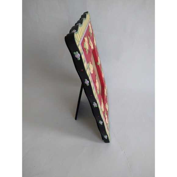 Mary Engelbreit Picture Frame “Garden Party”  New 3 1/2" X 5" Roses - Picture 3 of 4